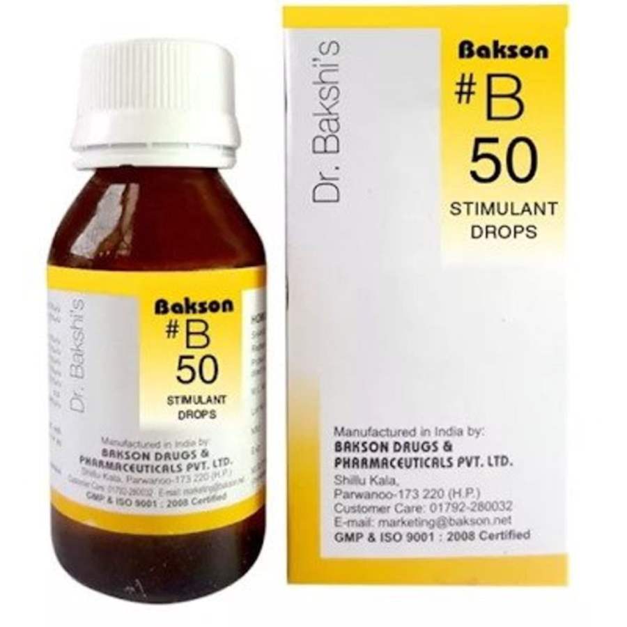 Bakson s B50 Stimulant Drops