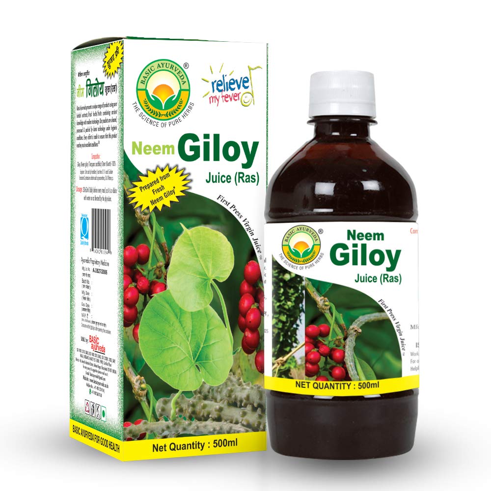 Basic Ayurveda Neem Giloy Juice (Ras)