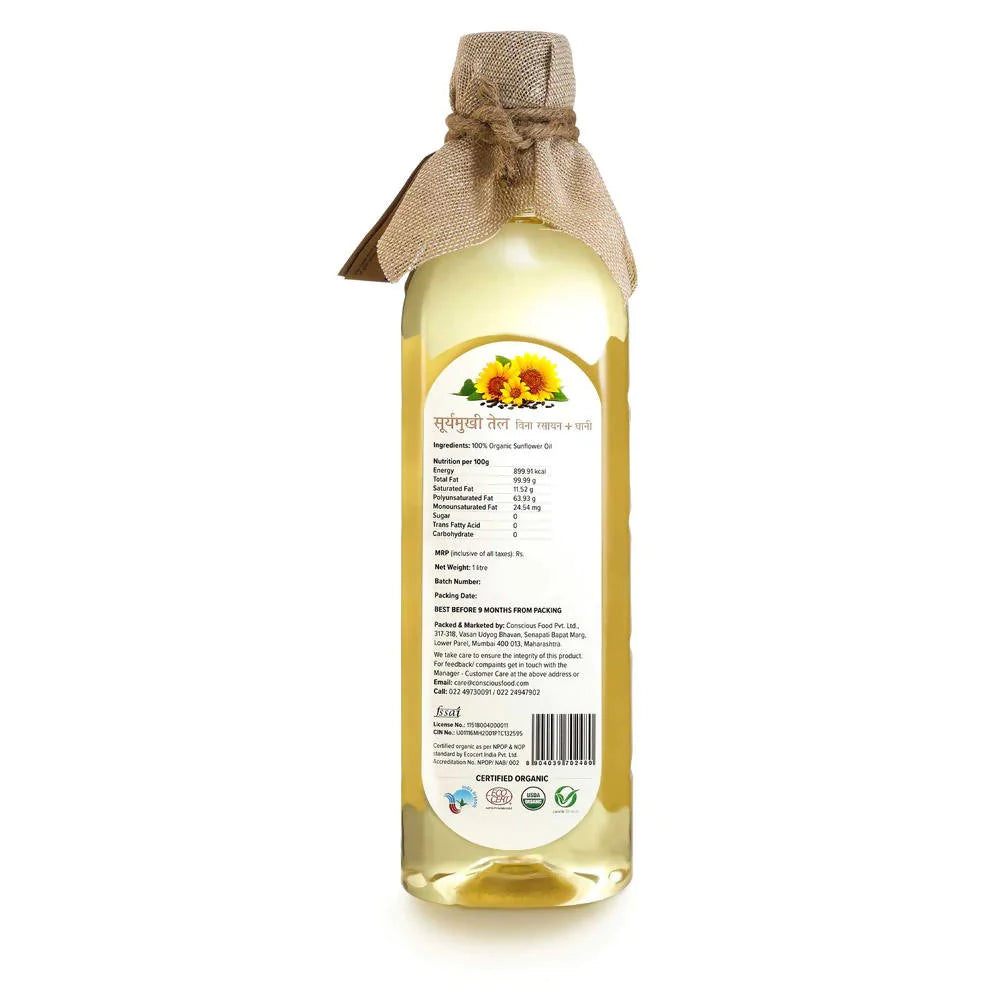 Conscious Food Sunflower Oil