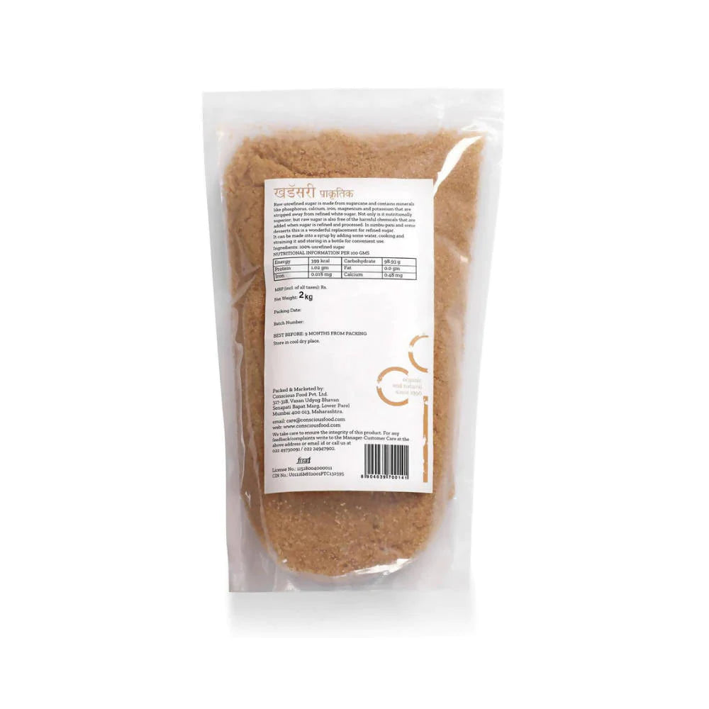 Conscious Food Raw Sugar