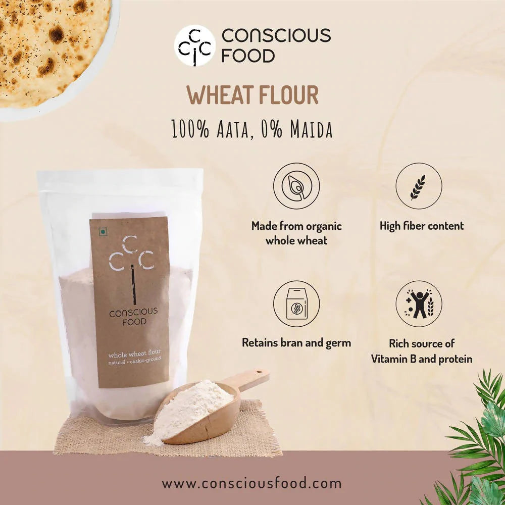 Conscious Food Wheat Flour ( Gehu Atta )