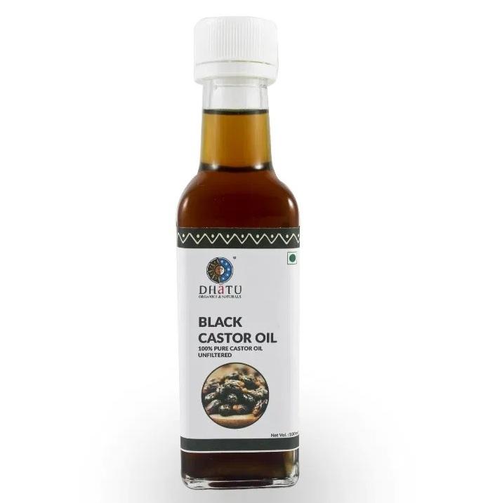 Dhatu Organics Black Castor Oil