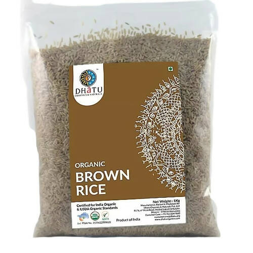 Dhatu Organics & Naturals Brown Rice – Sonamasoori