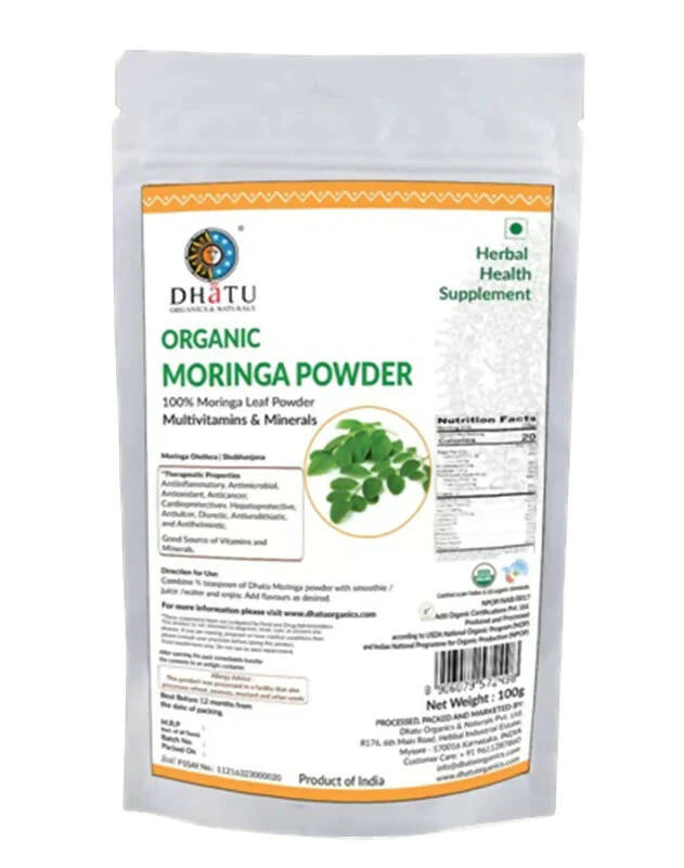 Dhatu Organics & Naturals Moringa Powder