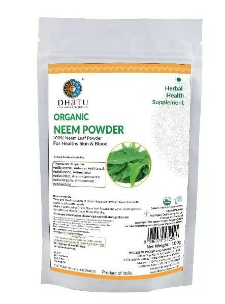 Dhatu Organics Neem Leaf Powder