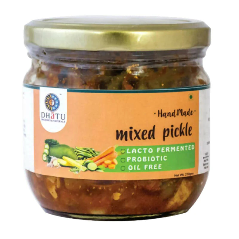 Dhatu Organics Oil Free Mixed Veg Pickle