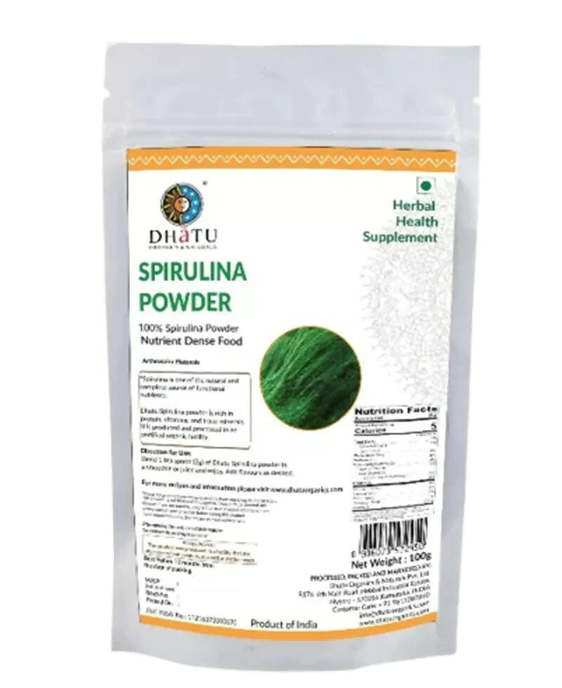 Dhatu Organics Spirulina Powder