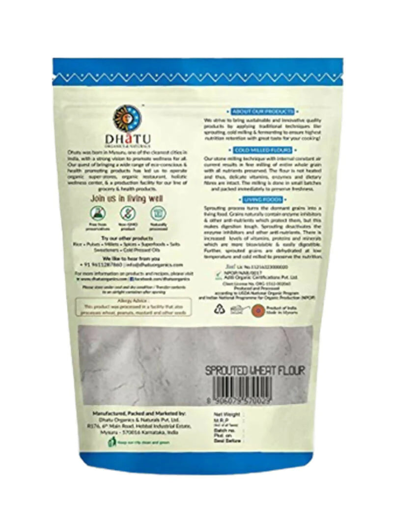 Dhatu Organics Sprouted Wheat Flour