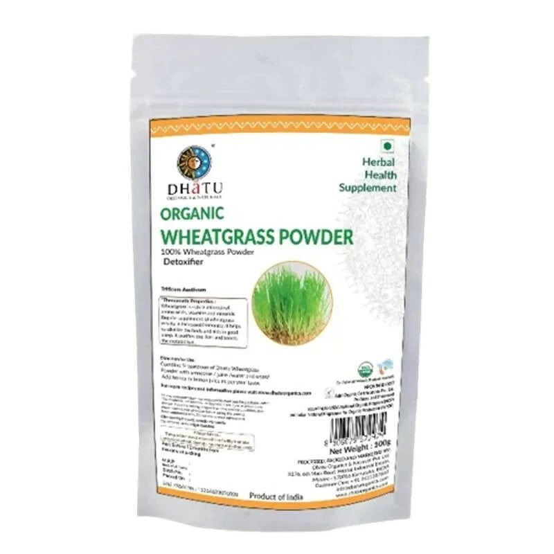 Dhatu Organics Wheatgrass Powder