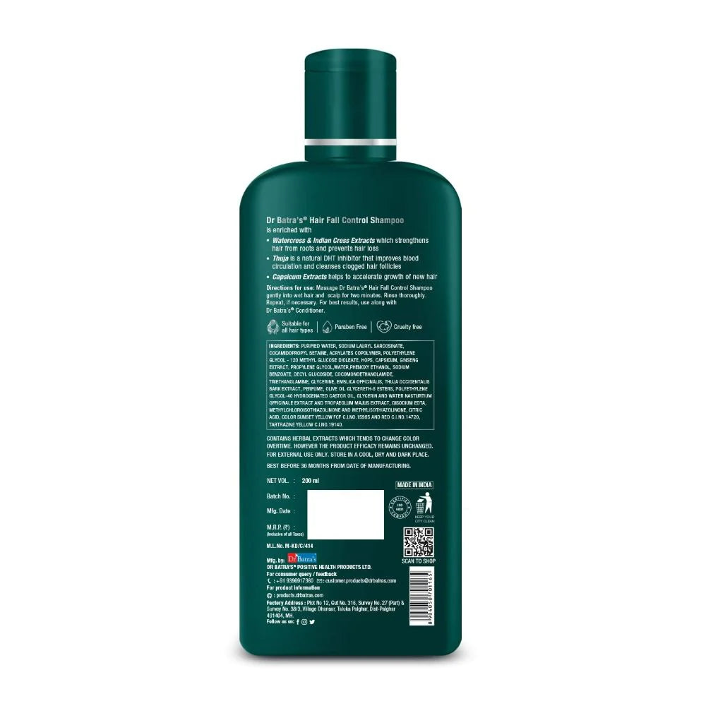Dr. Batra|s Dandruff Cleansing Shampoo Enriched With Thuja