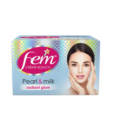 Fem Cream Bleach Pearl & Milk - 96 GM