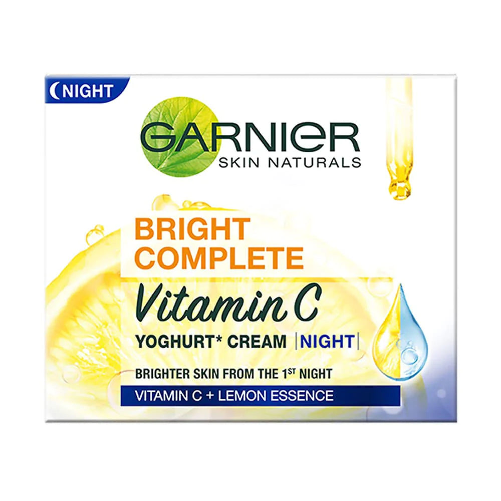 Garnier Skin Naturals Bright Complete Vitamin C Yoghurt Night Cream
