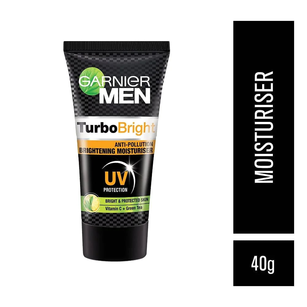 Garnier Men Turbo Bright Anti Pollution Brightening Moisturiser Cream