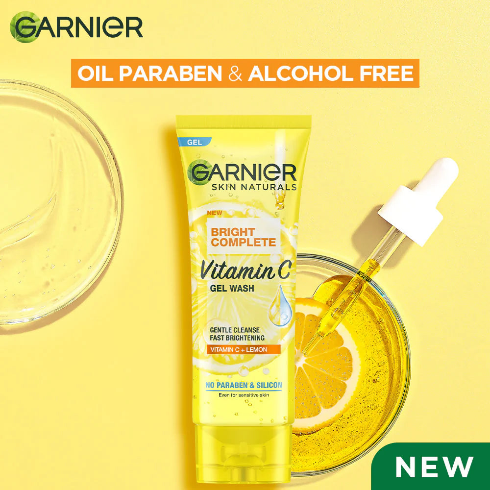 Garnier Skin Naturals Bright Complete Vitamin C Gel Wash