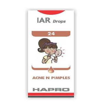 Hapro IAR Drop No. 24 Acne N Pimples Drop