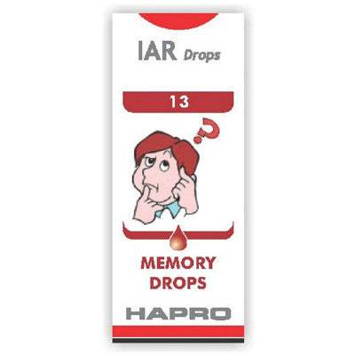 Hapro IAR Drop No. 13 - Memory Drops