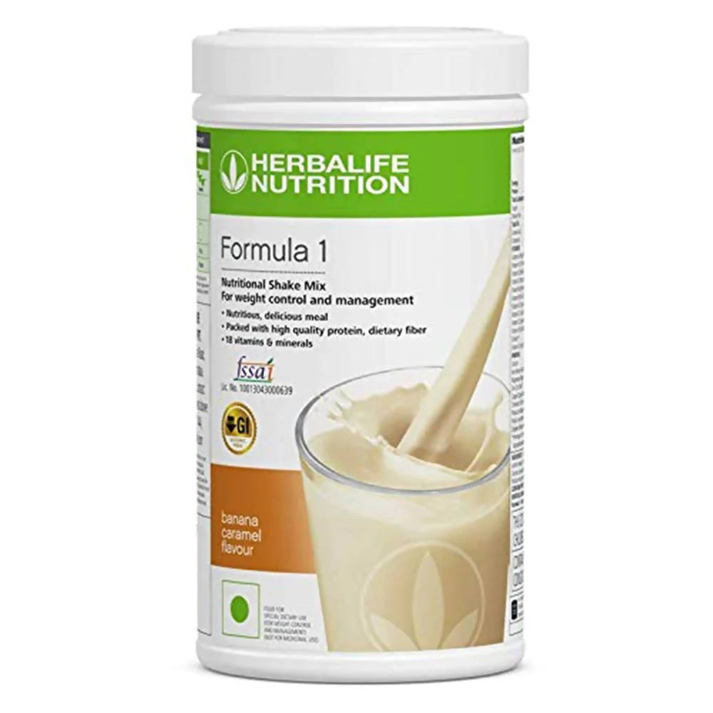 Herbalife Nutrition Formula 1 Nutritional Shake Mix Banana Caramel Flavour