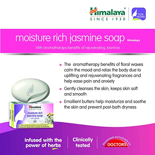 Himalaya Herbals Moisture Rich Jasmine Soap For Moms