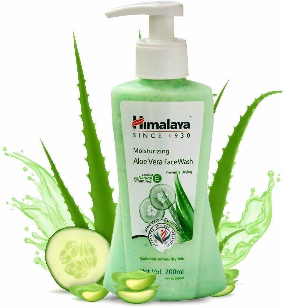 Himalaya Moisturizing Aloe Vera Face Wash Cream