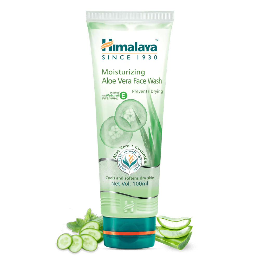 Himalaya Herbals Moisturizing Aloe Vera Face Wash