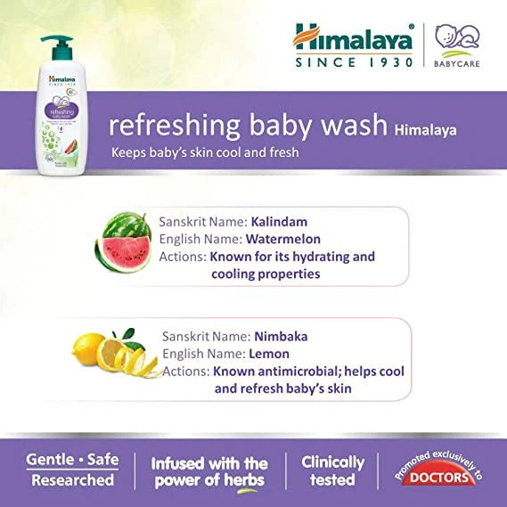 Himalaya Herbals - Refreshing Baby Wash
