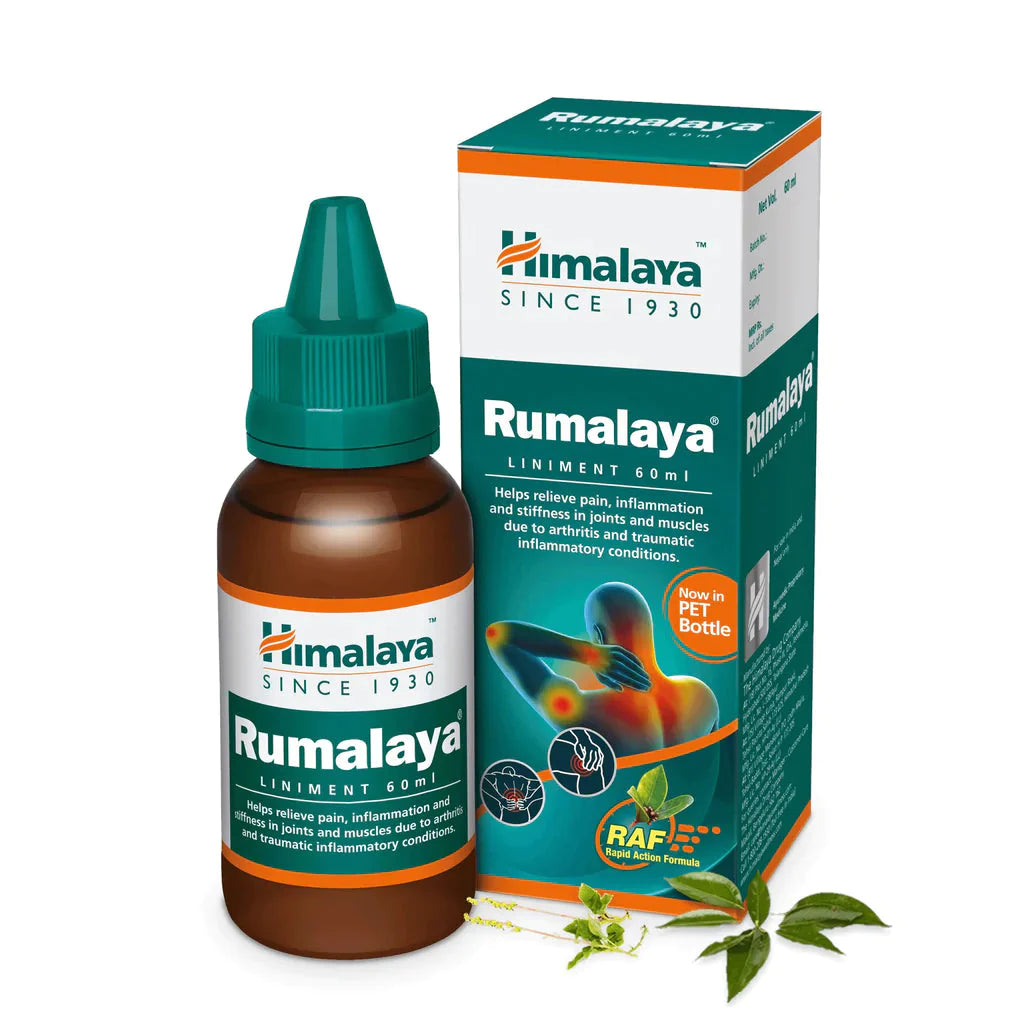 Himalaya Herbals Rumalaya Liniment Liquid (60 ml)