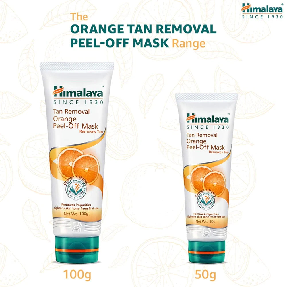 Himalaya Herbals Tan Removal Orange Peel-Off Mask