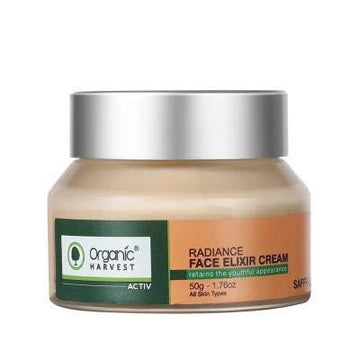Organic Harvest Active Saffron Radiance Face Elixir Cream