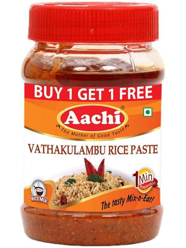 Aachi Masala Vathakulambu Rice Paste