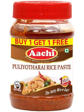 Aachi Masala Puliyotharai Rice Paste