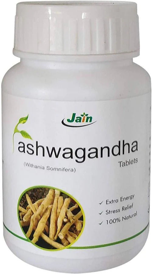 Jain Ayurveda Jain Ashwagandha Tablets - 1000 Count
