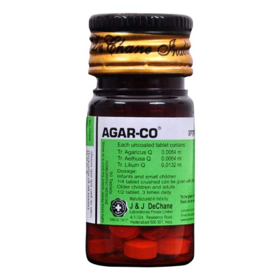 J & J Dechane Agar - Co Tablets