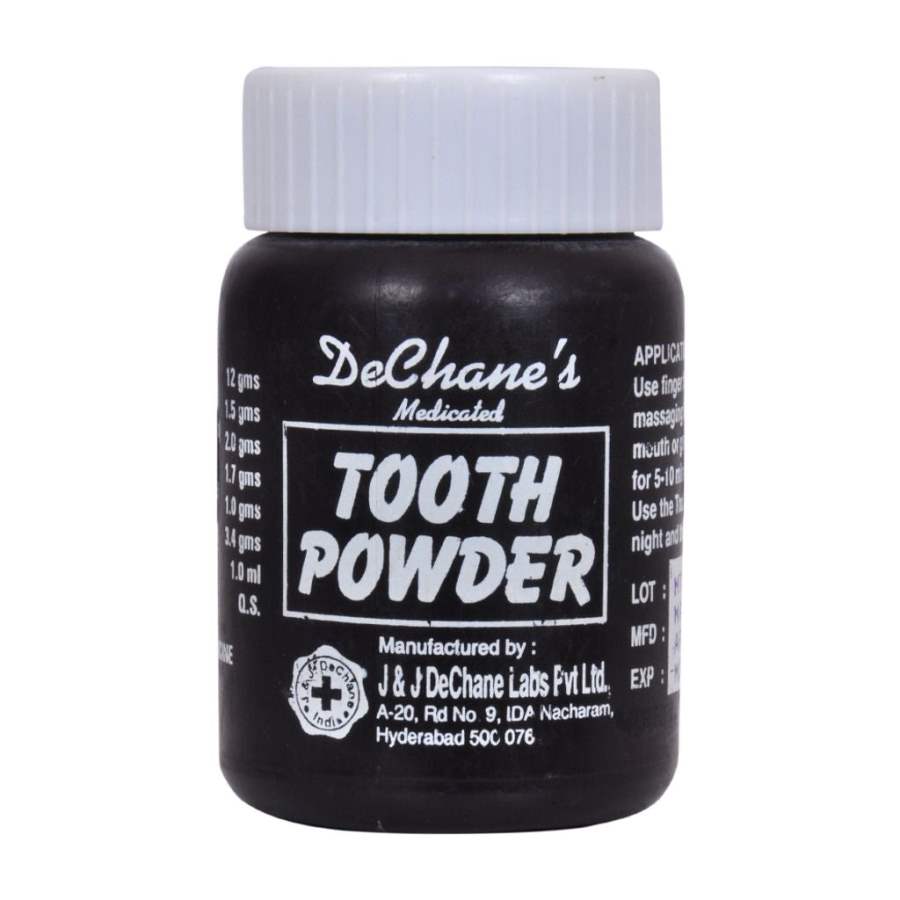 J & J Dechane Medicated Tooth Powder AtoZ Indian Products