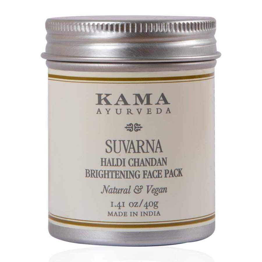 Kama Ayurveda Suvarna Haldi Chandan Brightening Face Pack