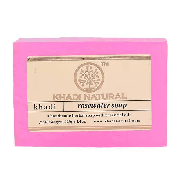 Khadi Natural Herbal Rosewater Soap
