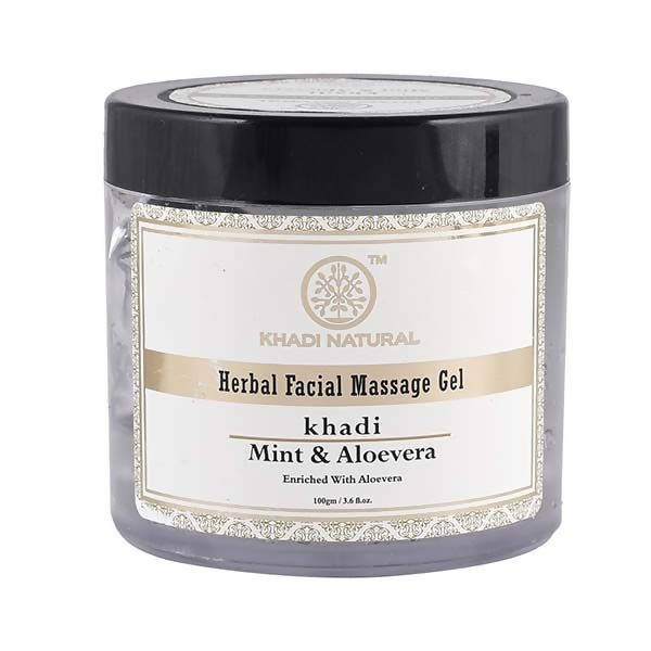 Khadi Natural Mint & Aloe Vera Herbal Facial Massage Gel