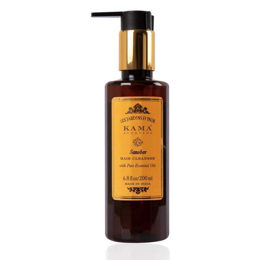 Kama Ayurveda Sanobar Hair Cleanser (Shampoo) with Pure Essential Oils