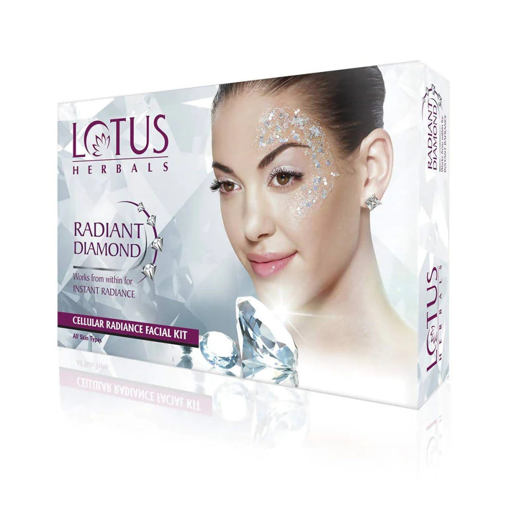 Lotus Herbals Radiant Diamond Cellular Radiance 1 Facial Kit