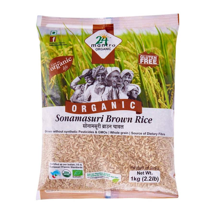 24 mantra Sonamasuri Brown Rice