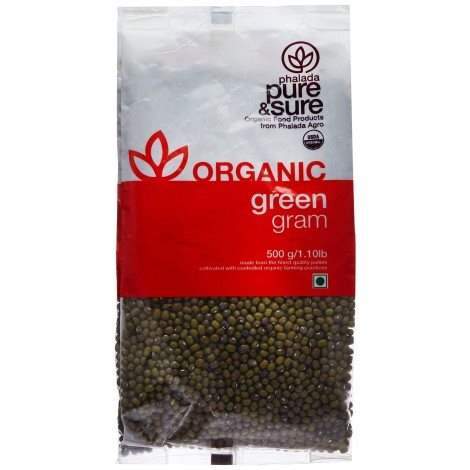 Pure & Sure Green Gram Whole