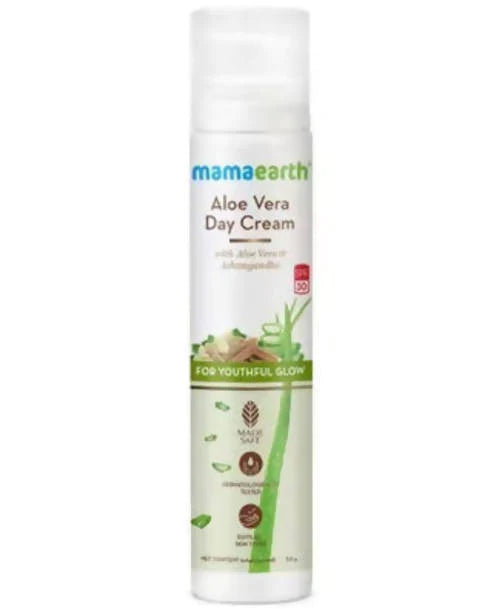 MamaEarth Aloe Vera Day Cream For Youth Glow