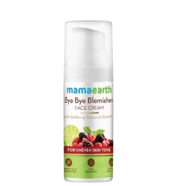 Mamaearth Bye Bye Blemishes Face Cream For Uneven Skin Tone