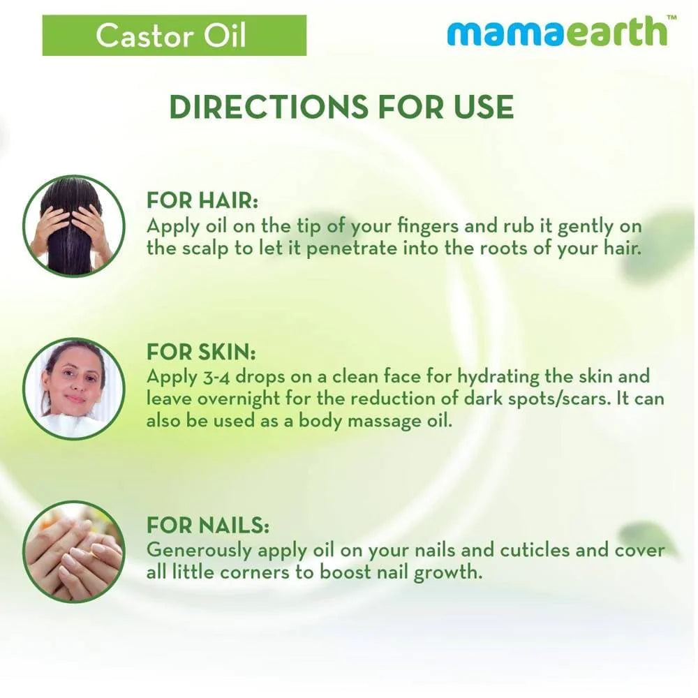 MamaEarth Castor Oil