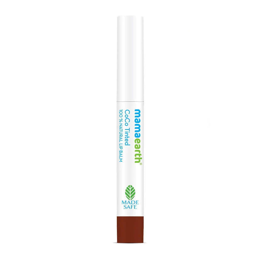 Mamaearth CoCo Tinted 100% Natural Lip Balm