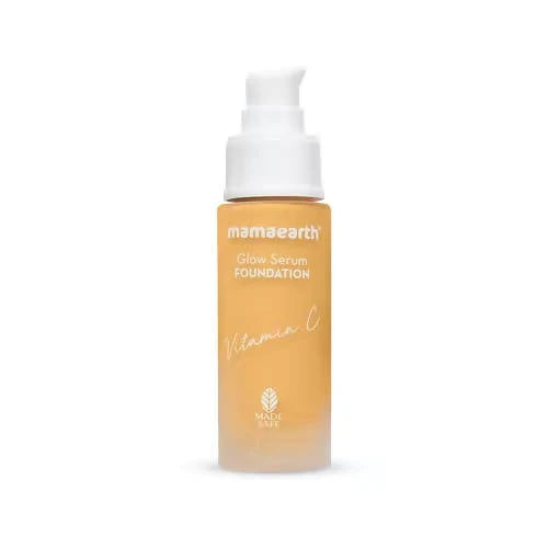 Mamaearth Glow Serum Foundation-Crème Glow