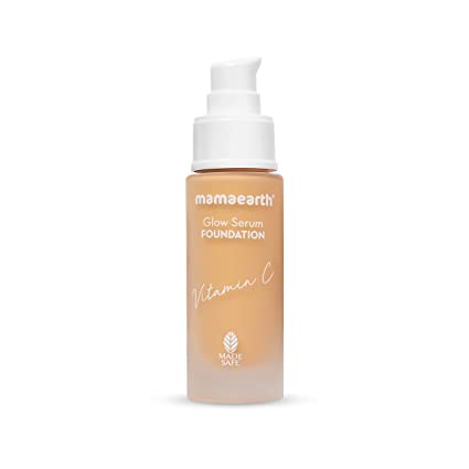 MamaEarth Glow Serum Foundation-Nude Glow