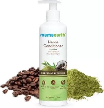 MamaEarth Henna Conditioner For Premature Greying