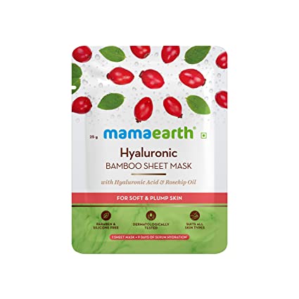 MamaEarth Hyaluronic Bamboo Sheet Mask