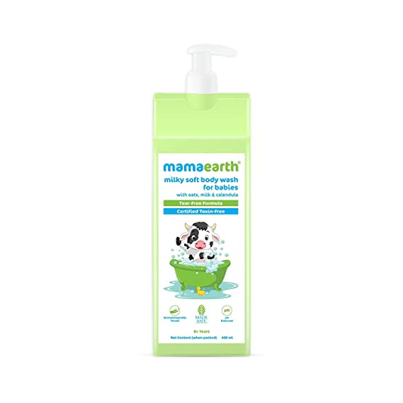 MamaEarth Milky Soft Body Wash for Babies