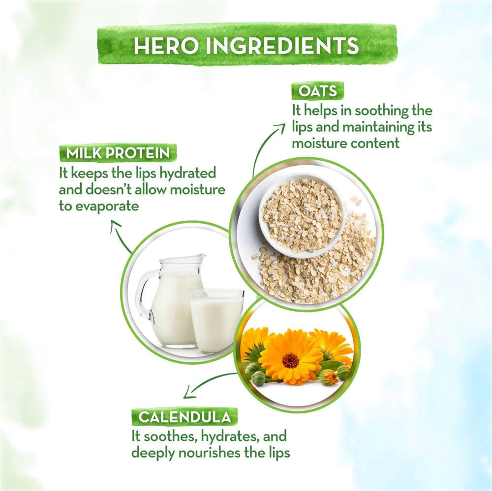 MamaEarth Milky Soft Natural Lip Balm For Babies - 